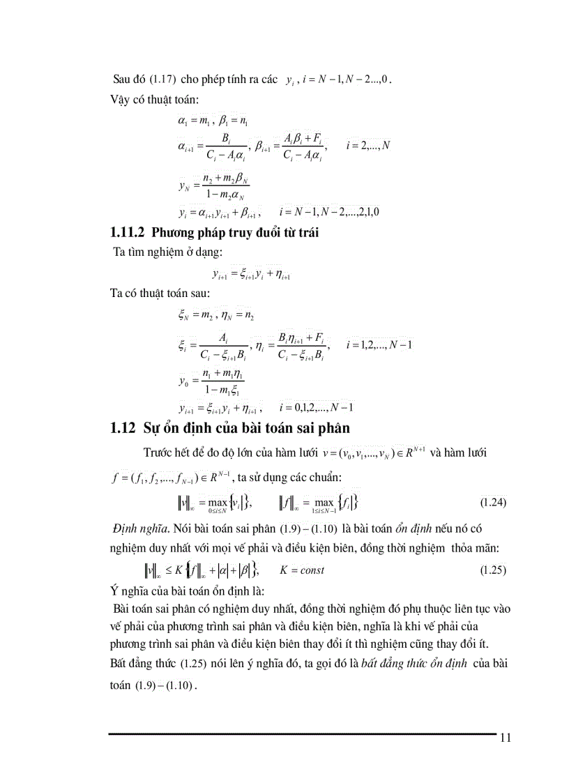image for page Phương pháp sai phân giải gần đúng phương trình vi phân tuyến tính