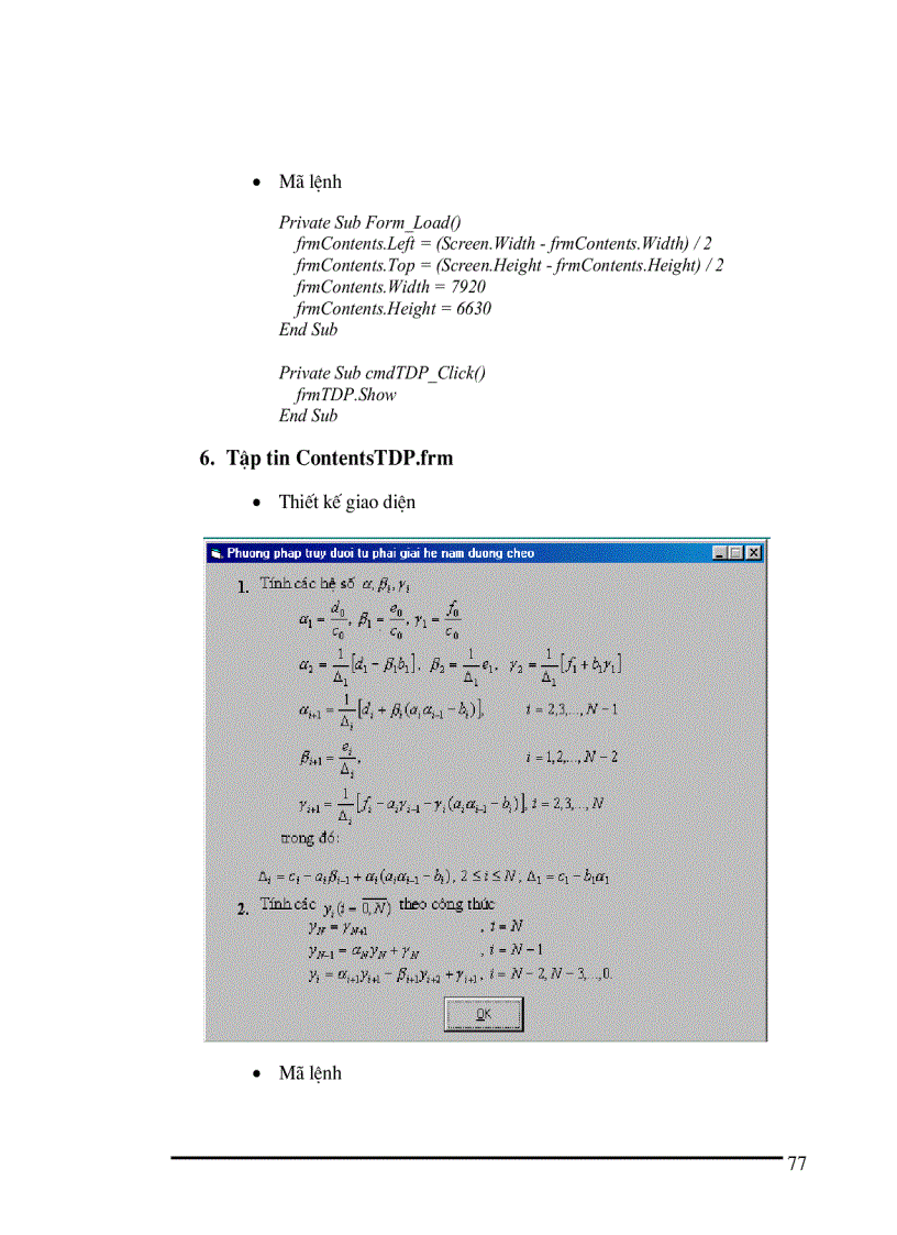 image for page Phương pháp sai phân giải gần đúng phương trình vi phân tuyến tính