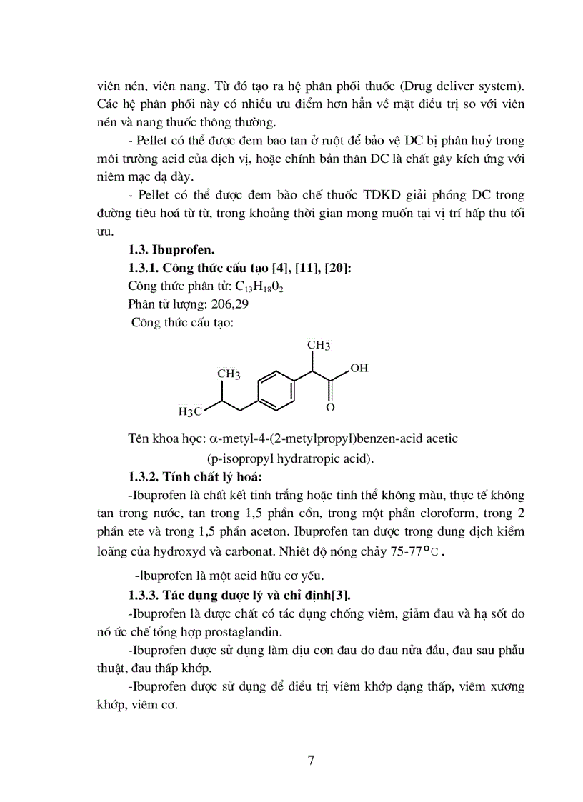 image for page Thiết kế và tối ưu hóa công thức pellet ibuprofen TDKD kiểm soát giải phóng dược chất bằng hệ màng bao khuếch tán.