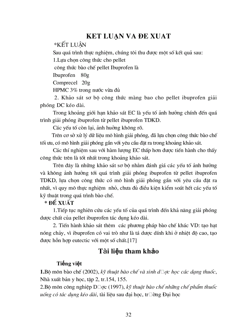 image for page Thiết kế và tối ưu hóa công thức pellet ibuprofen TDKD kiểm soát giải phóng dược chất bằng hệ màng bao khuếch tán.