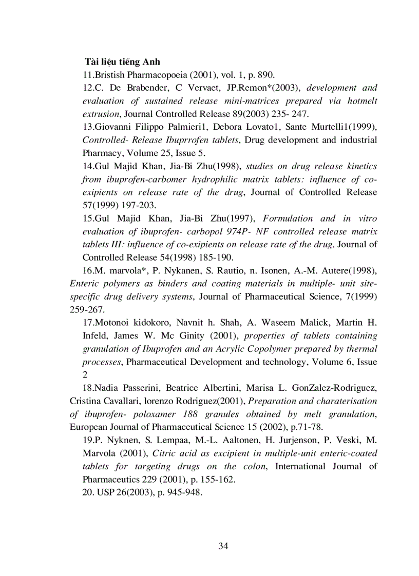 image for page Thiết kế và tối ưu hóa công thức pellet ibuprofen TDKD kiểm soát giải phóng dược chất bằng hệ màng bao khuếch tán.