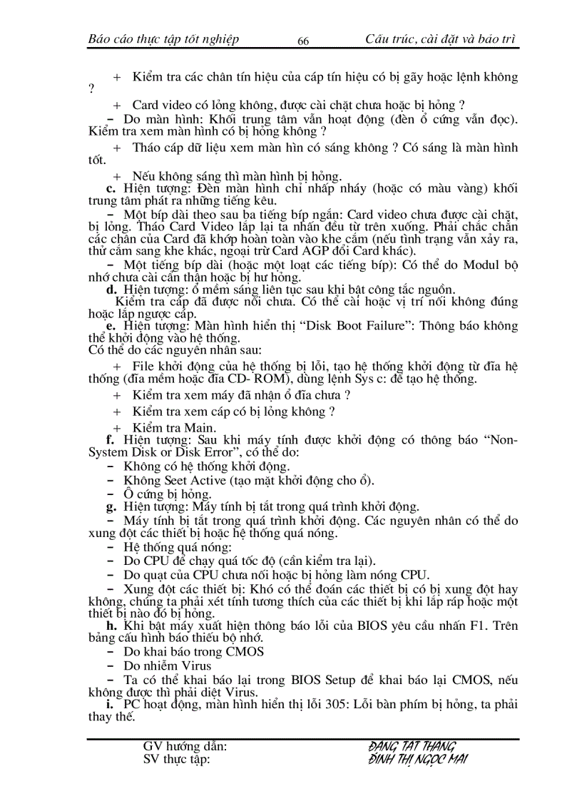 image for page Bảo trì hệ thống máy tính