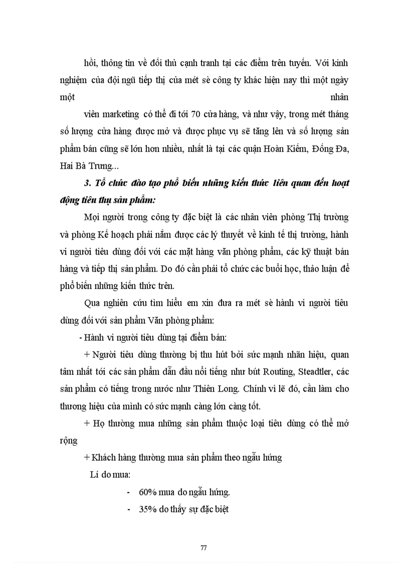 image for page Báo cáo thực tập tại công ty Văn phòng phẩm Hồng Hà