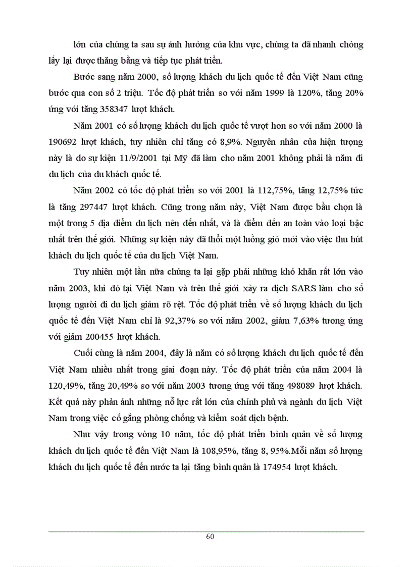 image for page Phương pháp thống kê phân tích lượng khách quốc tế đến Việt Nam