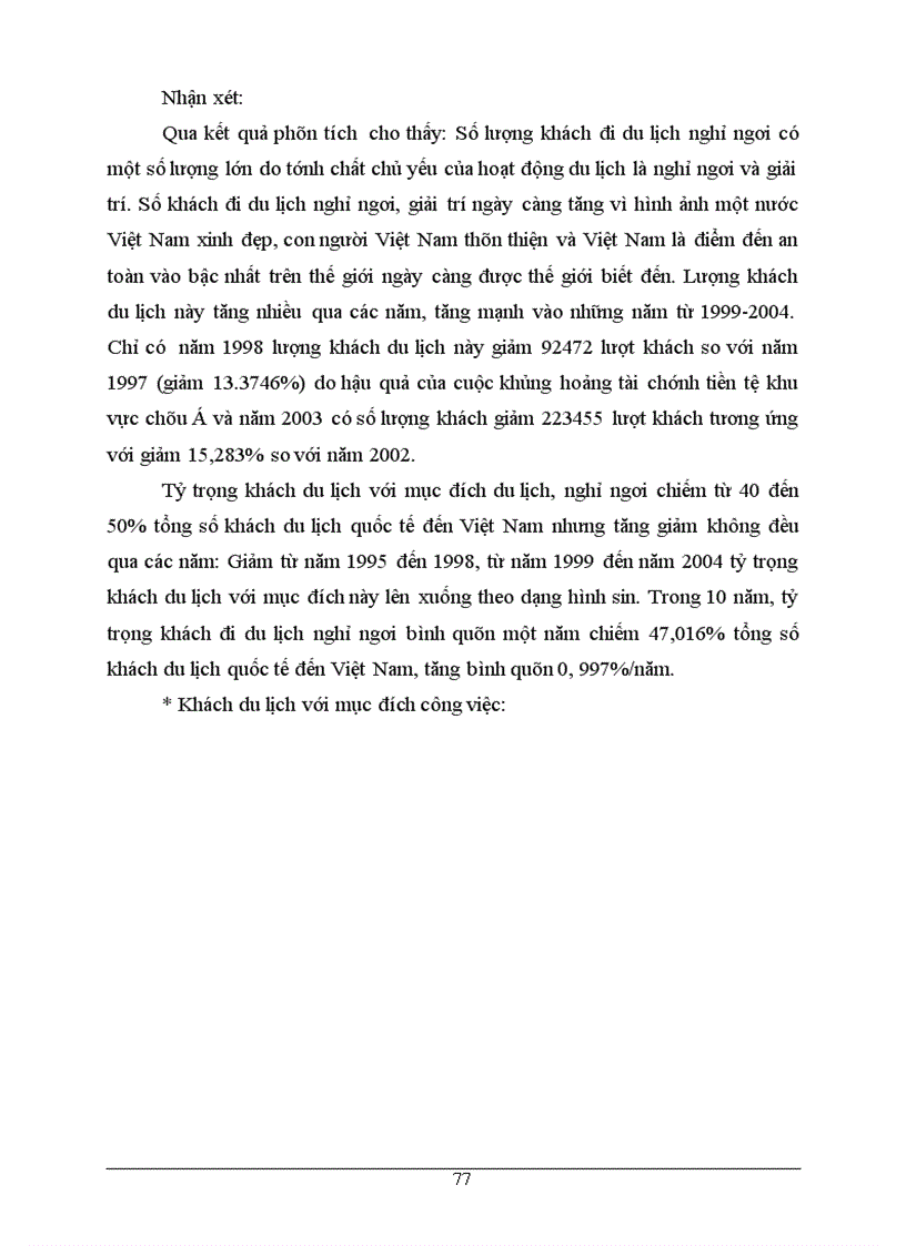 image for page Phương pháp thống kê phân tích lượng khách quốc tế đến Việt Nam