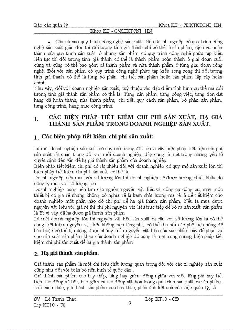 image for page Công tác quản lý chi phí sản xuất và giá thànnh sản phẩm tại Công ty Cơ Điện- Xây Dựng- Nông Nghiệp Thuỷ Lợi Hà Nội