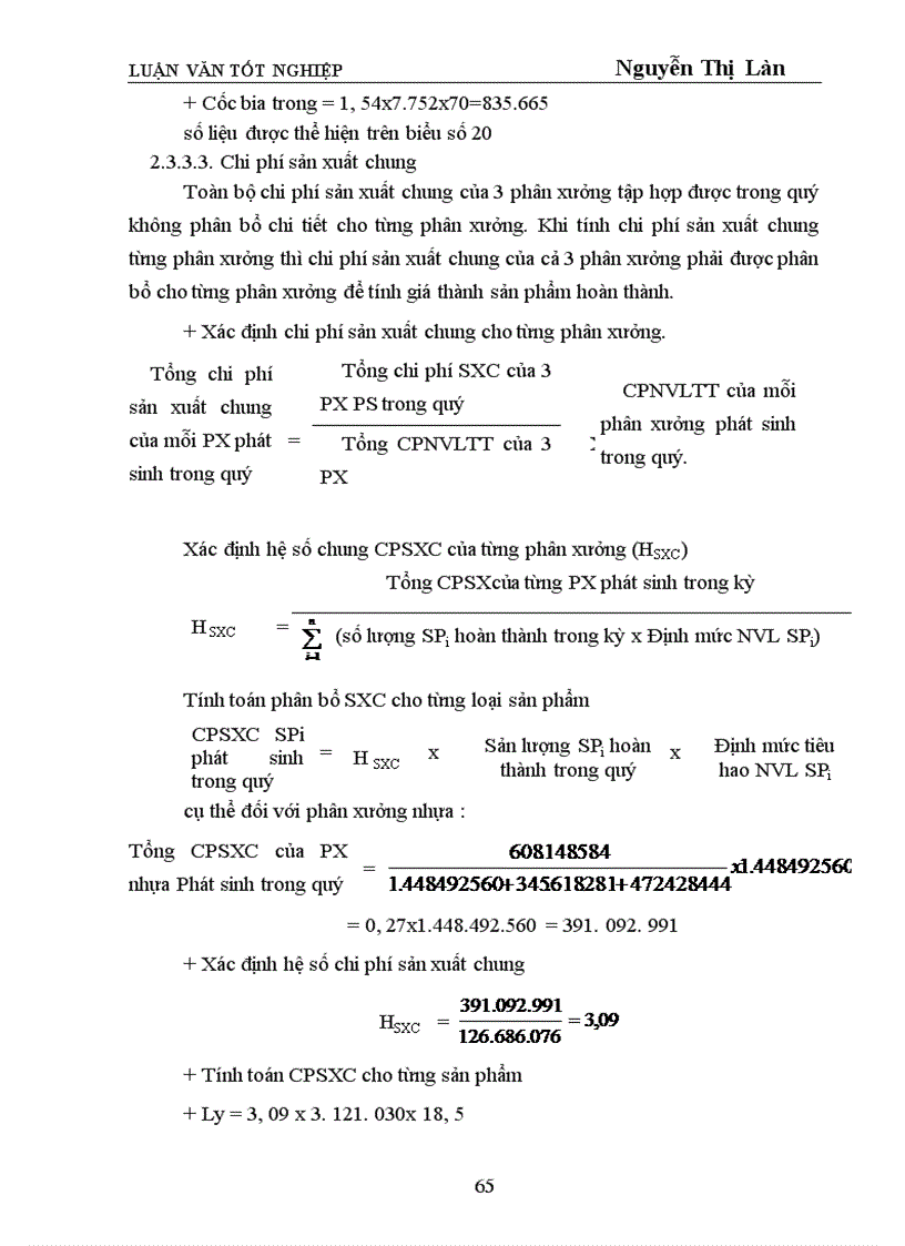 image for page Tổ chức công tác kế toán tập hợp chi phí sản xuất và tính giá thành sản phẩm tại Công ty Nhựa cao cấp Hàng Không