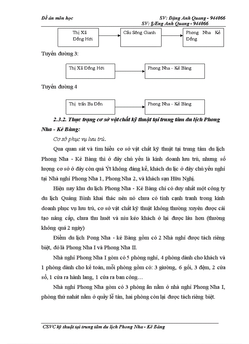 image for page Cơ sở vật chất kỹ thuật tại Trung tâm du lịch Phong Nha - Kẻ Bàng