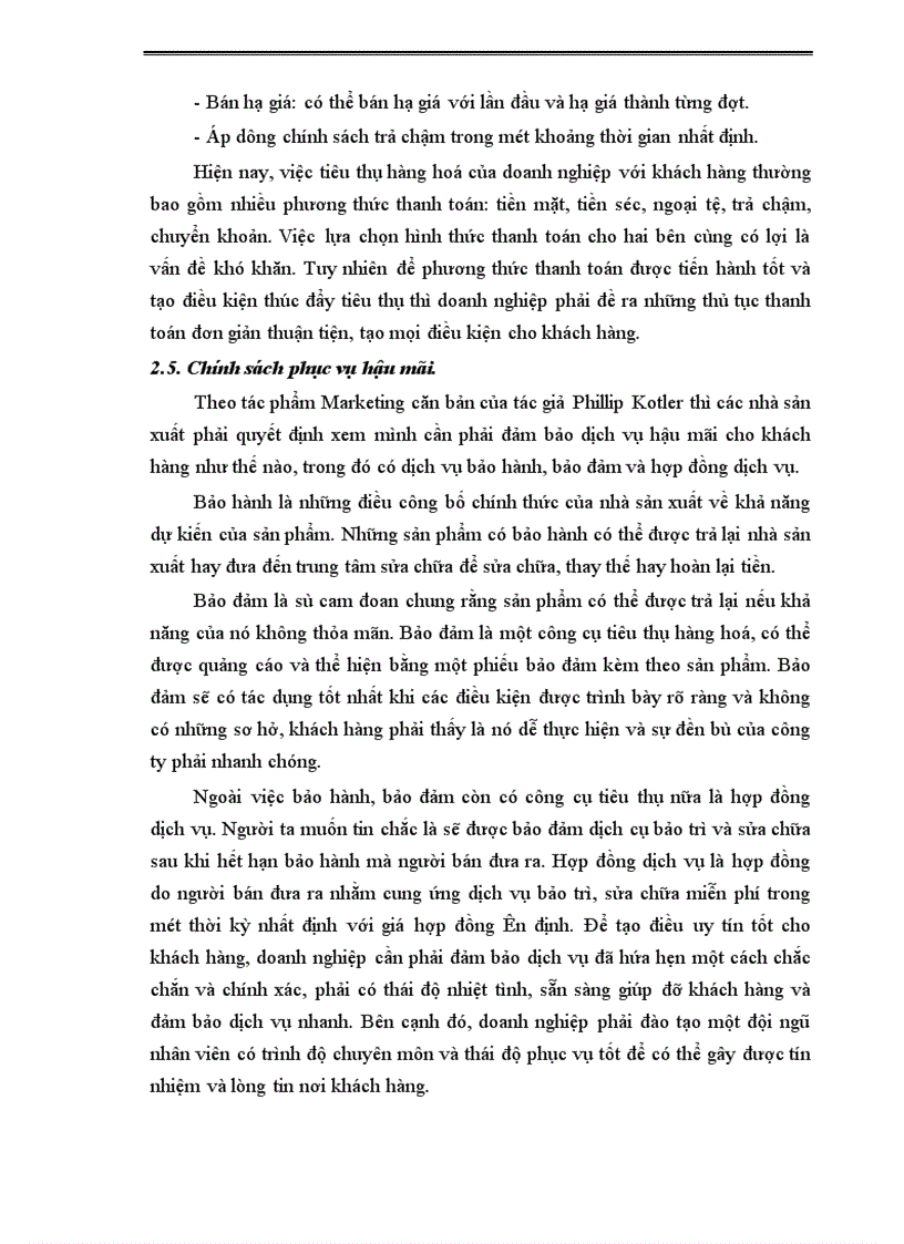 image for page Một số biện pháp nhằm thúc đẩy công tác tiêu thụ sản phẩm tại Công ty Dệt 8