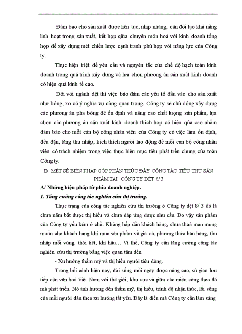 image for page Một số biện pháp nhằm thúc đẩy công tác tiêu thụ sản phẩm tại Công ty Dệt 8