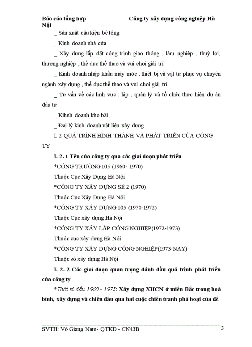 image for page Báo cáo thực tập tại Công ty xây dựng công nghiệp Hà Nội