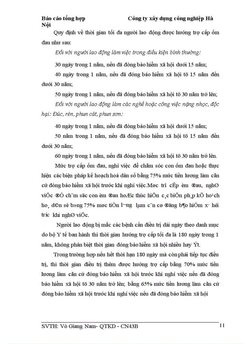 image for page Báo cáo thực tập tại Công ty xây dựng công nghiệp Hà Nội