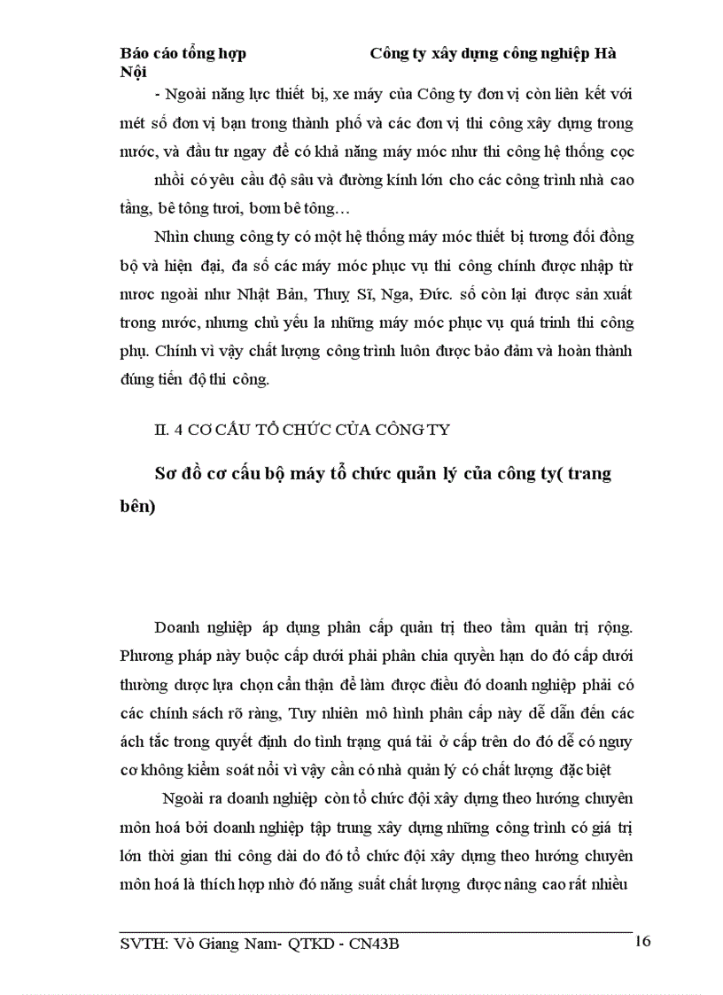 image for page Báo cáo thực tập tại Công ty xây dựng công nghiệp Hà Nội