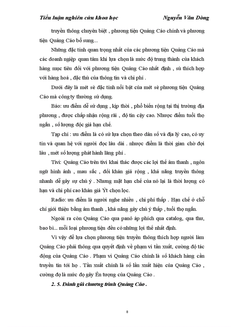 image for page Quảng cáo trên các phương tiện nghe nhìn trong kinh doanh hiện đại