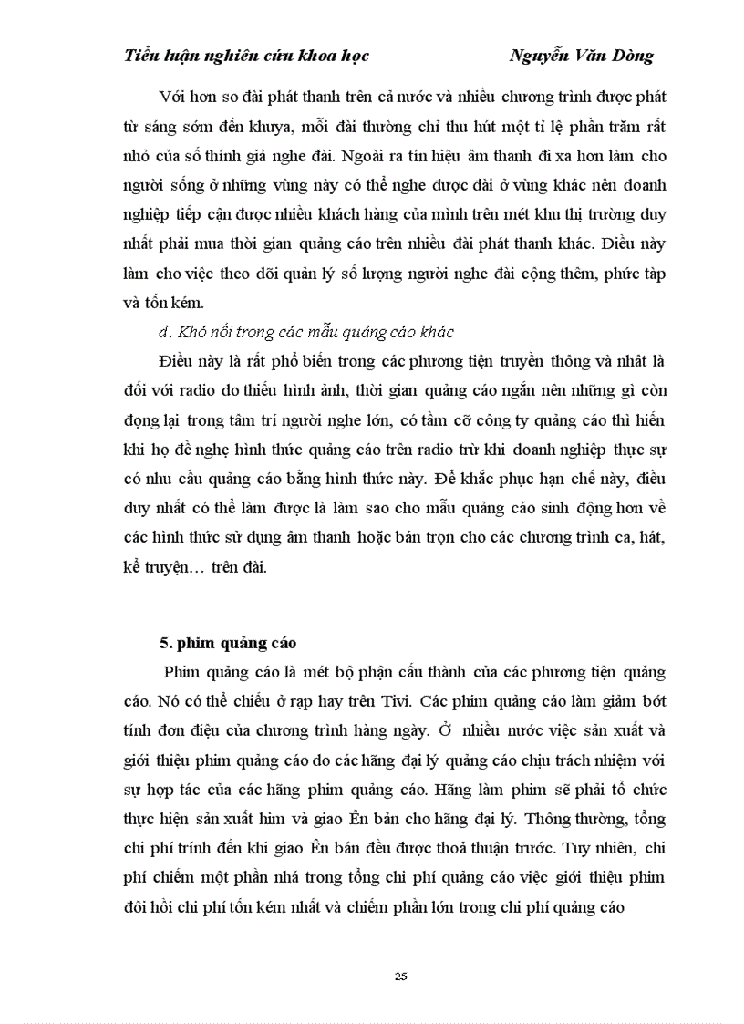 image for page Quảng cáo trên các phương tiện nghe nhìn trong kinh doanh hiện đại