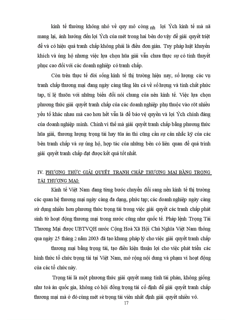 image for page Các phương thức giải quyết tranh chấp thuơng mại