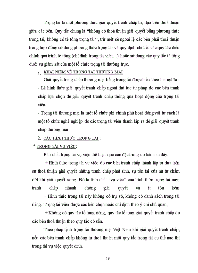 image for page Các phương thức giải quyết tranh chấp thuơng mại