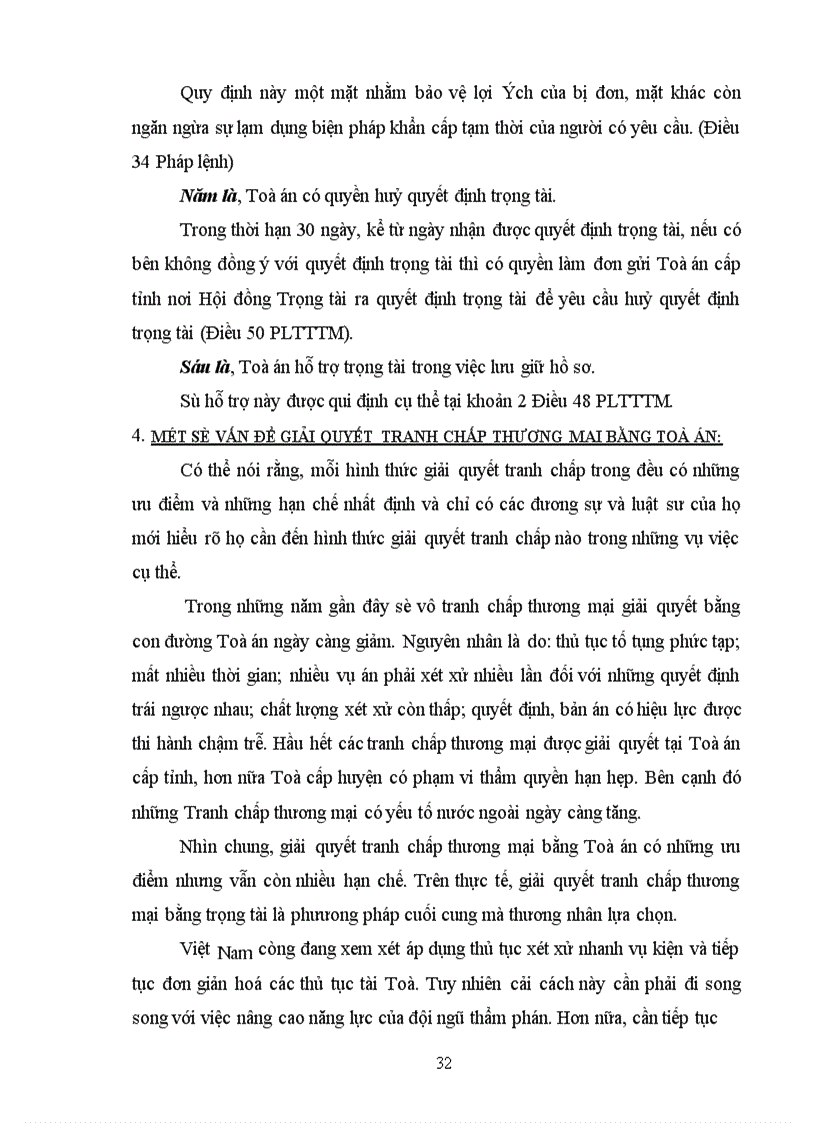 image for page Các phương thức giải quyết tranh chấp thuơng mại