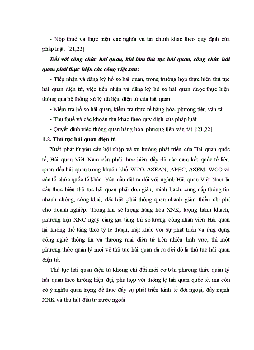 Các giải pháp nhằm áp dụng thành công Hải quan điện tử ở Việt Nam