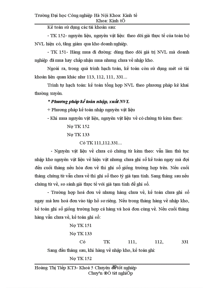 image for page Hoàn thiện công tác kế toán nguyên vật liệu