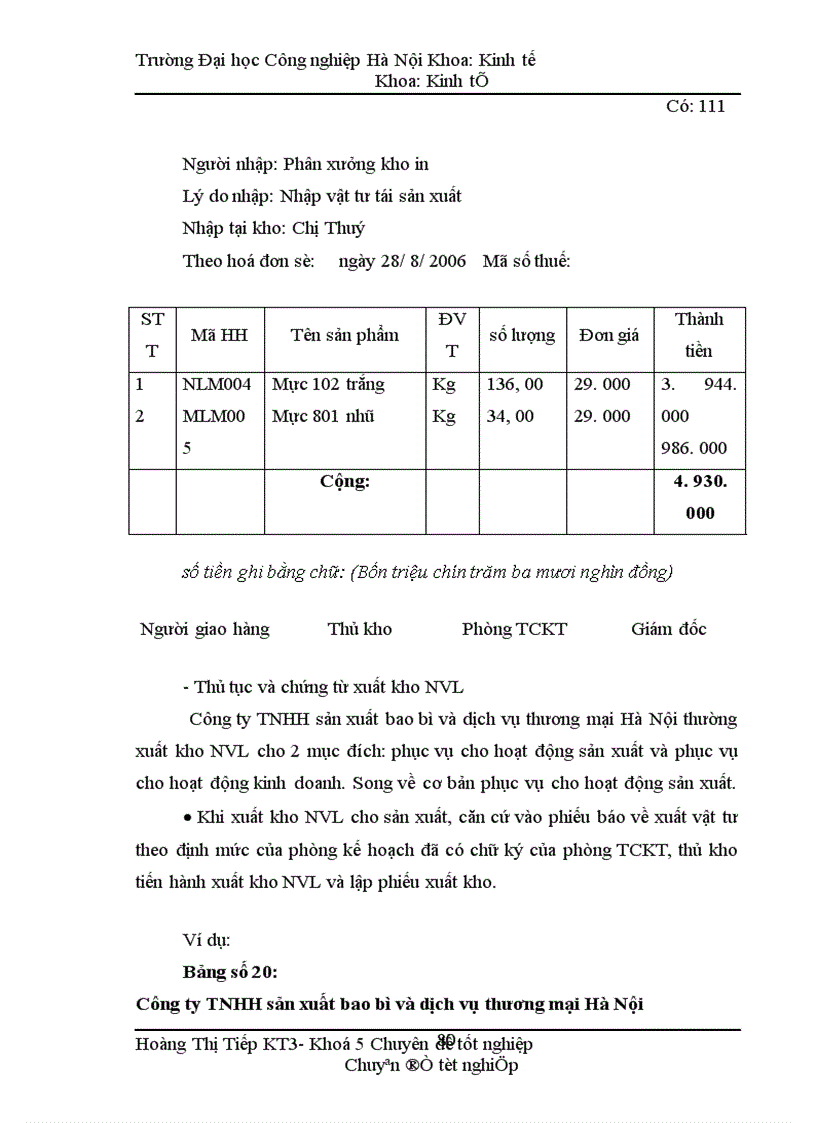image for page Hoàn thiện công tác kế toán nguyên vật liệu