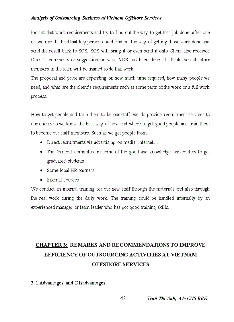 image for page Analysis of Outsourcing Business at Vietnam Offshore Services