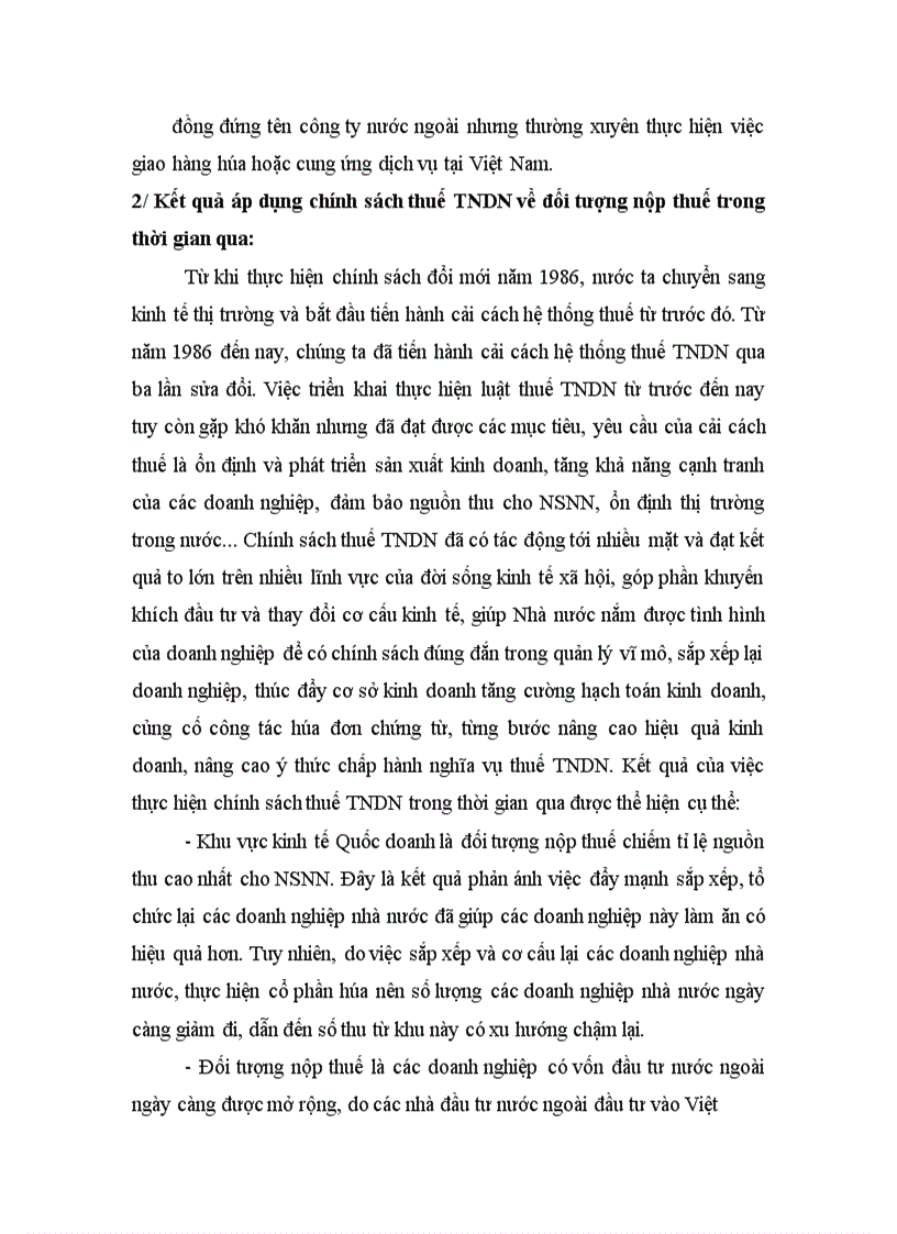 image for page Áp dụng chính sách thuế TNDN về đối tượng nộp thuế