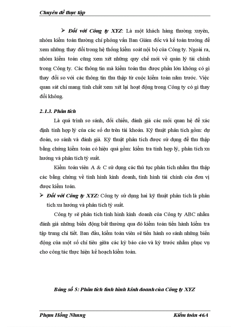 image for page Hoàn thiện kỹ thuật thu thập bằng chứng kiểm toán trong kiểm toán báo cáo tài chính tại Công ty TNHH Kiểm toán và Tư vấn (A&C)