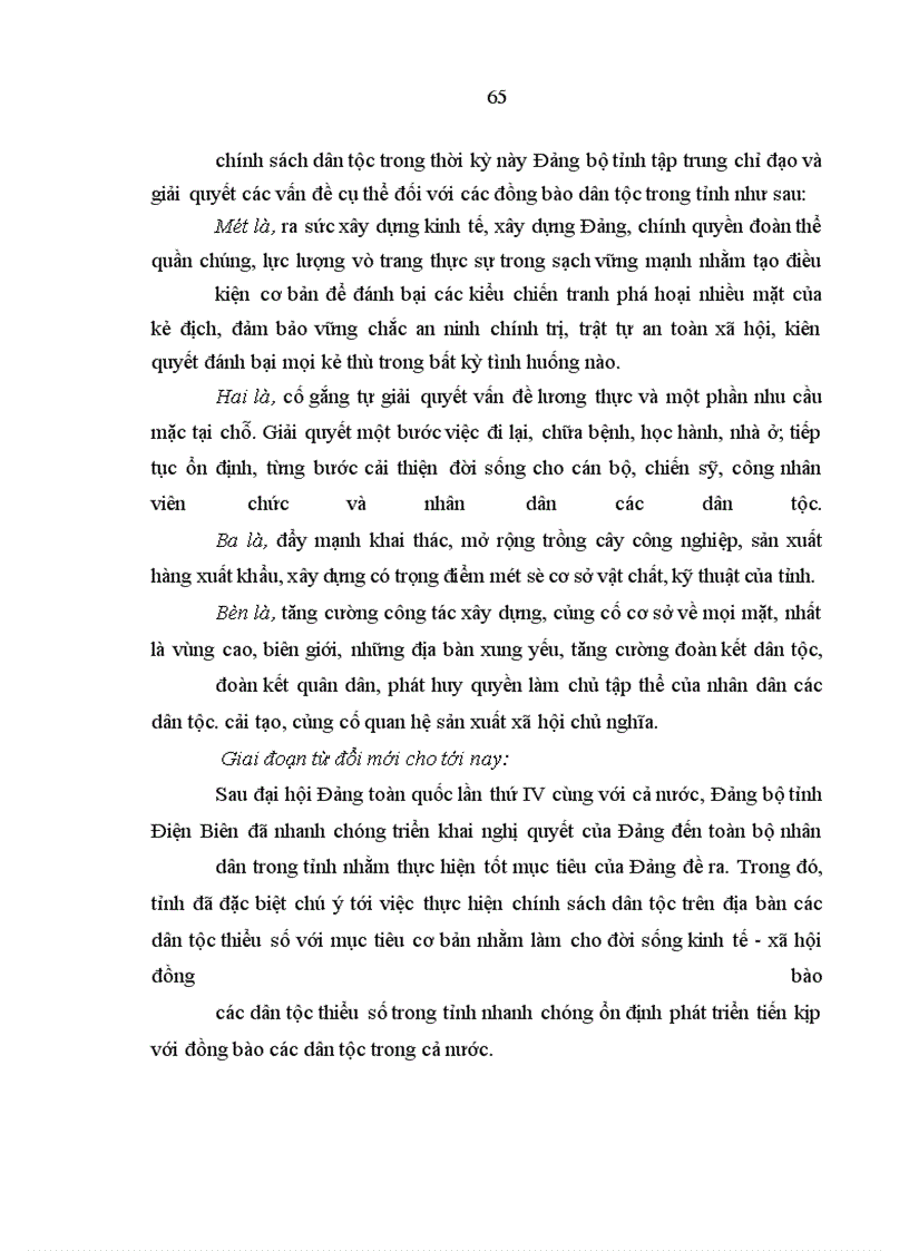 image for page Đổi mới việc thực hiện chính sách dân tộc ở tỉnh Điện Biên trong giai đoạn hiện nay