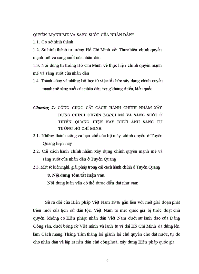 image for page Tư tưởng Hồ Chí Minh về thực hiện chính quyền mạnh mẽ và sáng suốt của nhân dân với công cuộc cải cách hành chính ở Tuyên Quang hiện nay