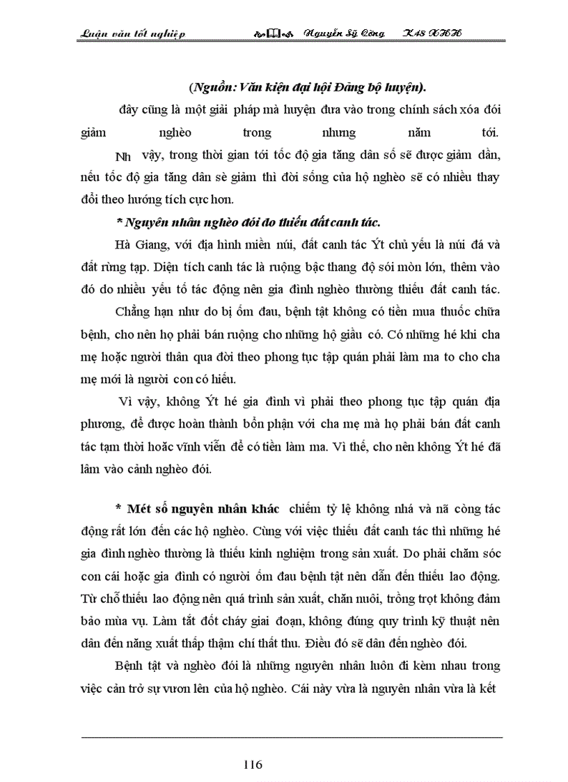 image for page Thực trạng đói nghèo và những giải phấp xóa đói giảm nghèo cho đồng bào dân tộc Mông- huyện Yên Minh – tỉnh Hà Giang