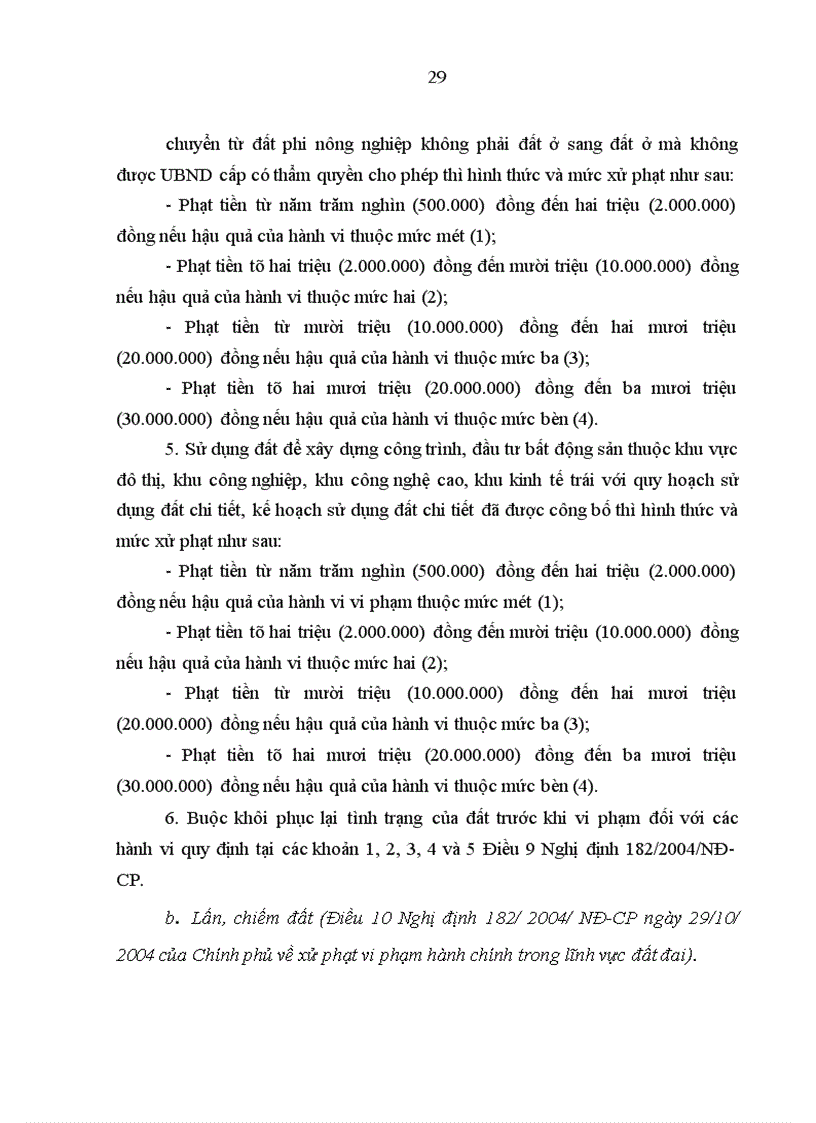 image for page Vi phạm hành chính về đất đai ở Thái Bình - thực trạng và giải pháp khắc phục