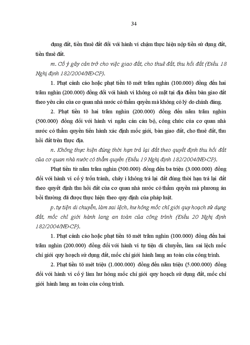 image for page Vi phạm hành chính về đất đai ở Thái Bình - thực trạng và giải pháp khắc phục