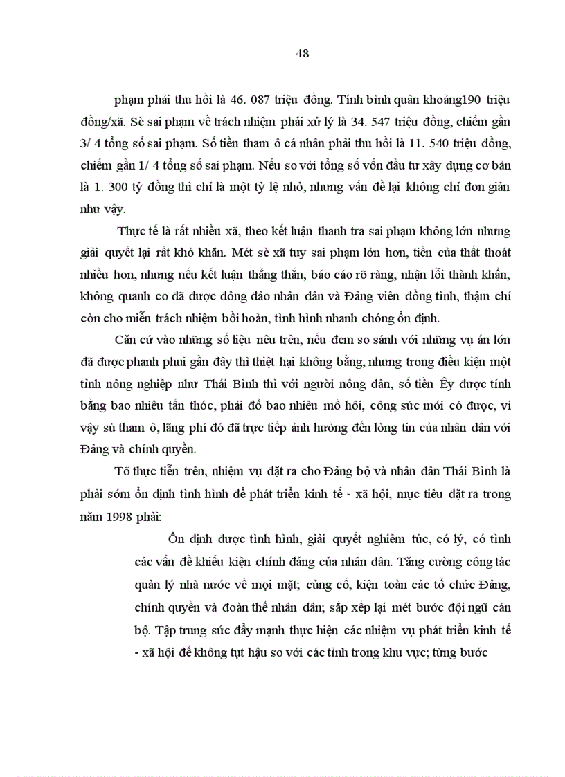 image for page Vi phạm hành chính về đất đai ở Thái Bình - thực trạng và giải pháp khắc phục