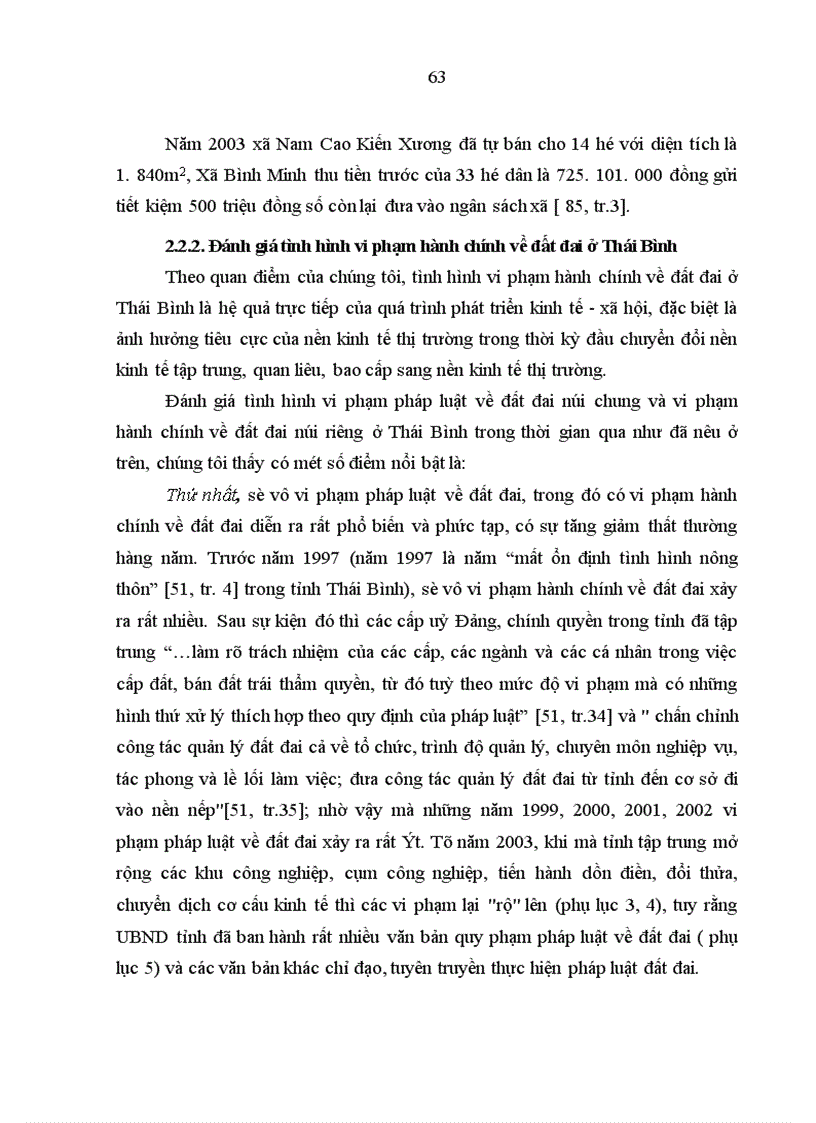 image for page Vi phạm hành chính về đất đai ở Thái Bình - thực trạng và giải pháp khắc phục