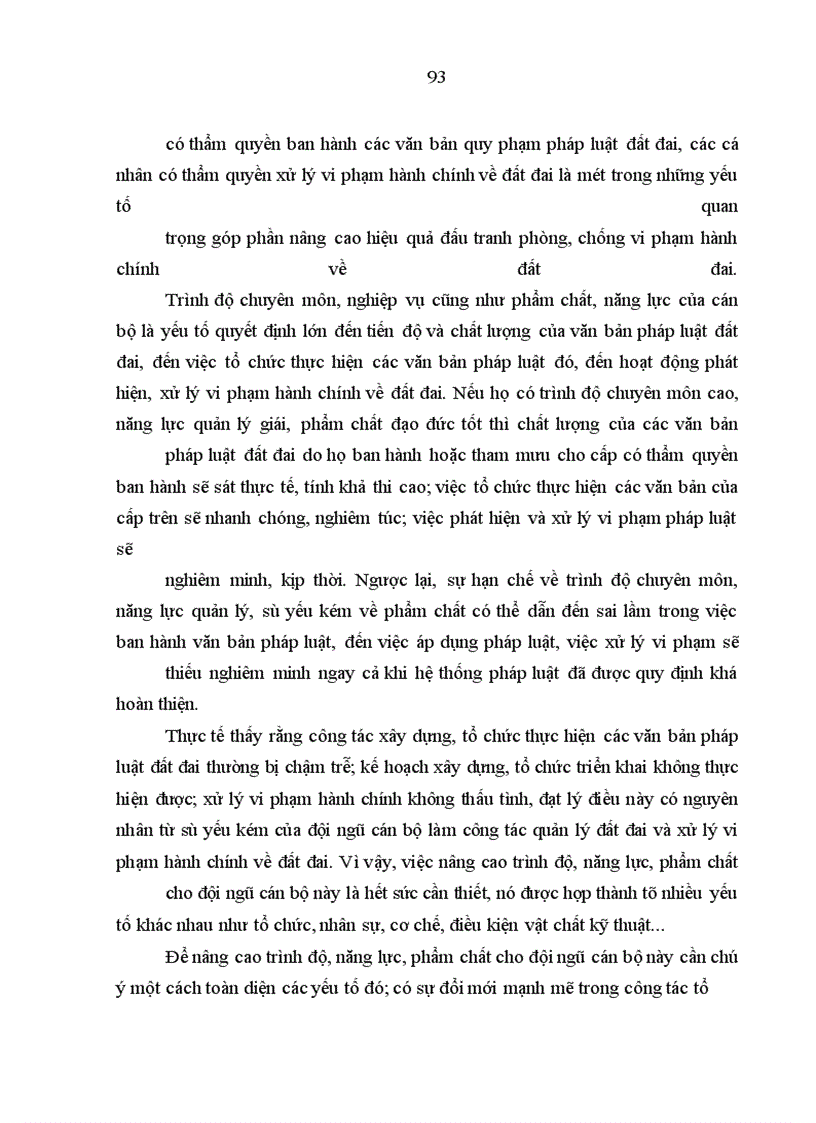 image for page Vi phạm hành chính về đất đai ở Thái Bình - thực trạng và giải pháp khắc phục