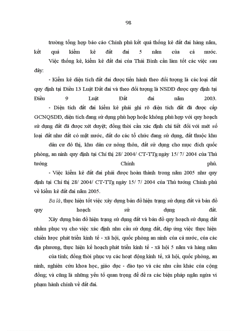 image for page Vi phạm hành chính về đất đai ở Thái Bình - thực trạng và giải pháp khắc phục