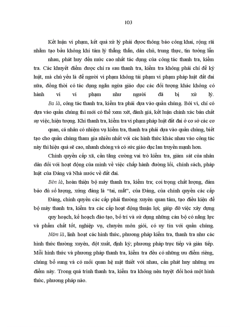 image for page Vi phạm hành chính về đất đai ở Thái Bình - thực trạng và giải pháp khắc phục