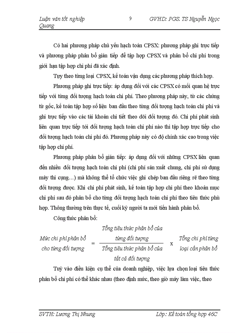 image for page Hoàn thiện kế toán chi phí sản xuất và tính giá thành sản phẩm tại công ty cổ phần hạ tầng kỹ thuật Sông Hồng