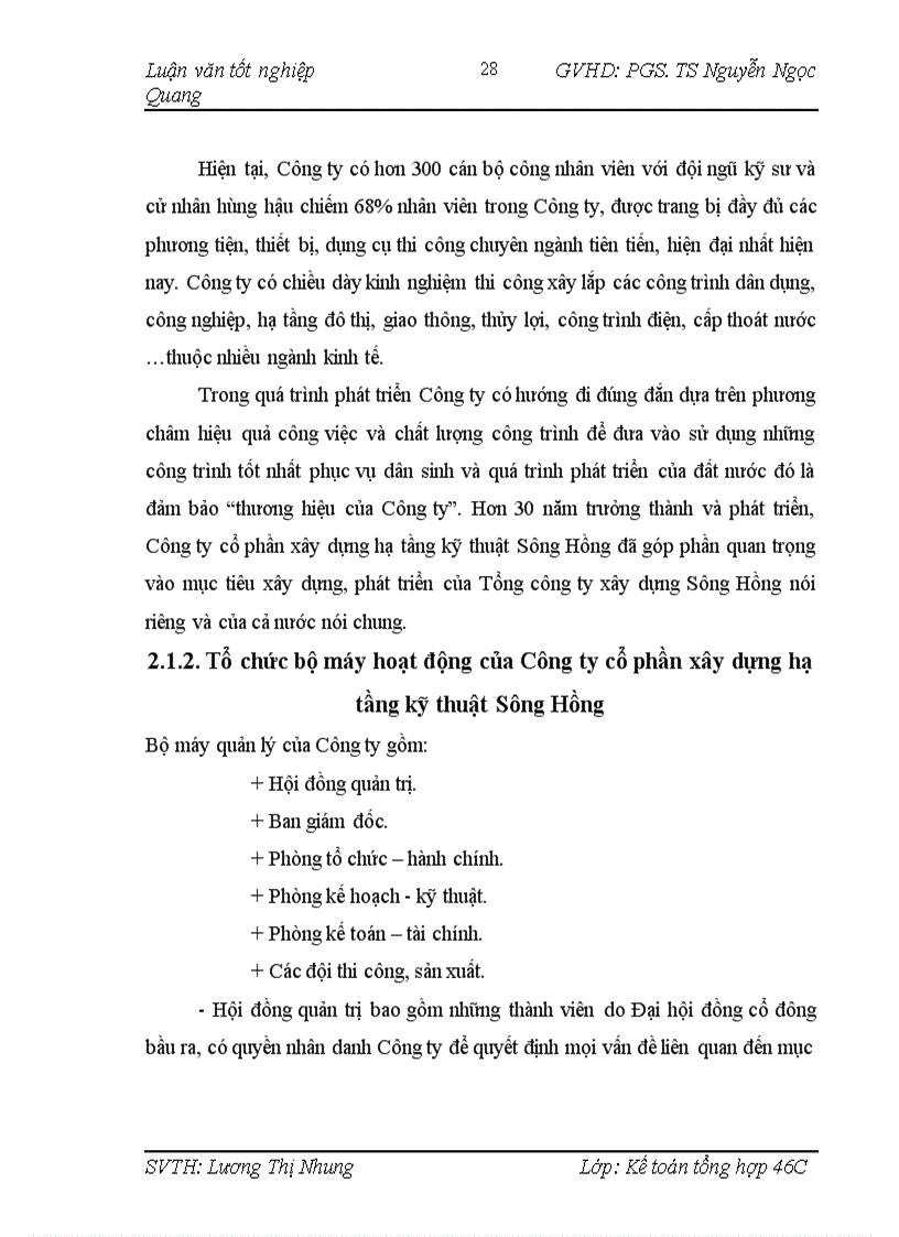 image for page Hoàn thiện kế toán chi phí sản xuất và tính giá thành sản phẩm tại công ty cổ phần hạ tầng kỹ thuật Sông Hồng