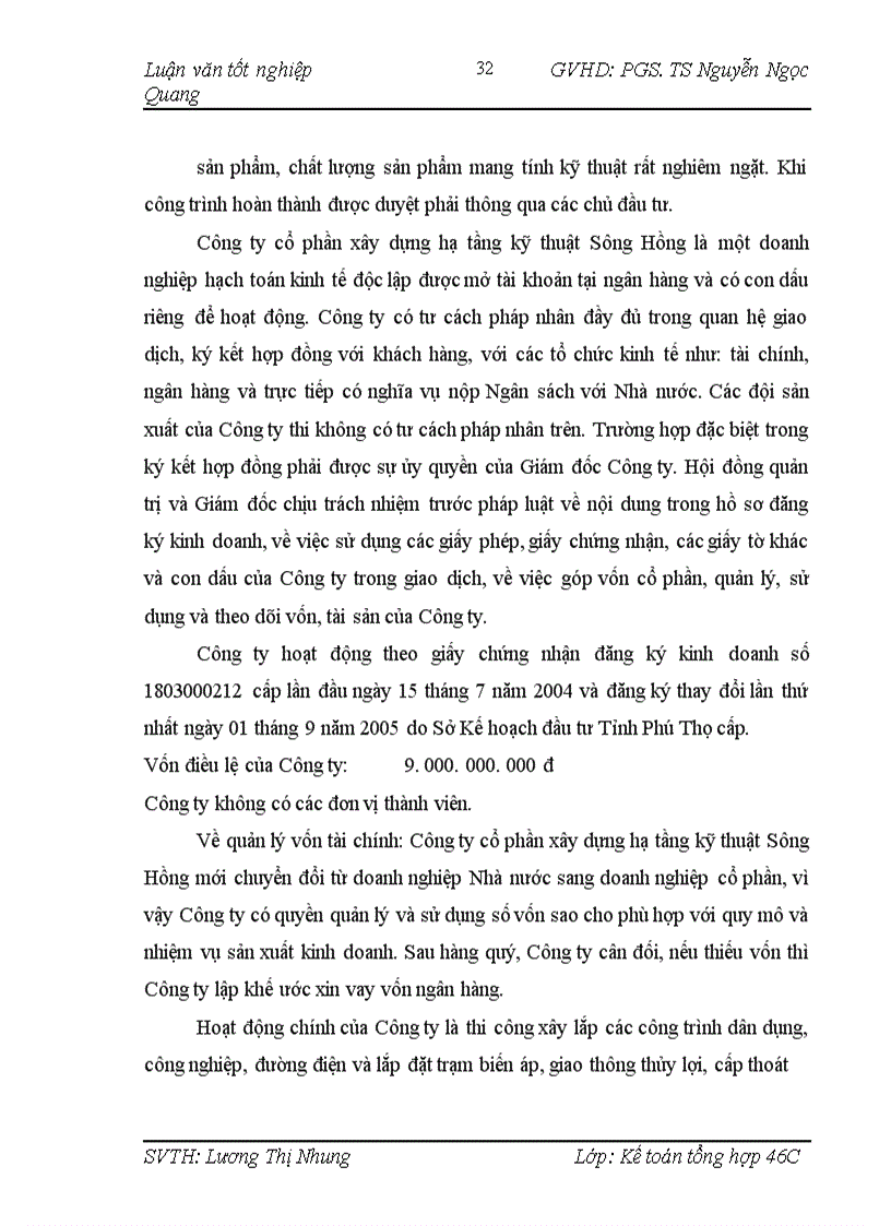 image for page Hoàn thiện kế toán chi phí sản xuất và tính giá thành sản phẩm tại công ty cổ phần hạ tầng kỹ thuật Sông Hồng