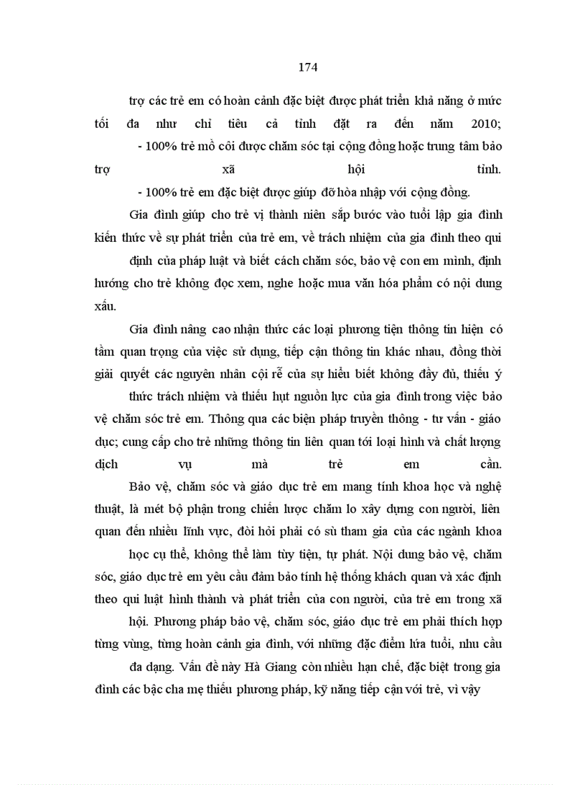 image for page Vai trò gia đình trong việc bảo vệ, chăm sóc và giáo dục trẻ em ở tỉnh Hà Giang hiện nay