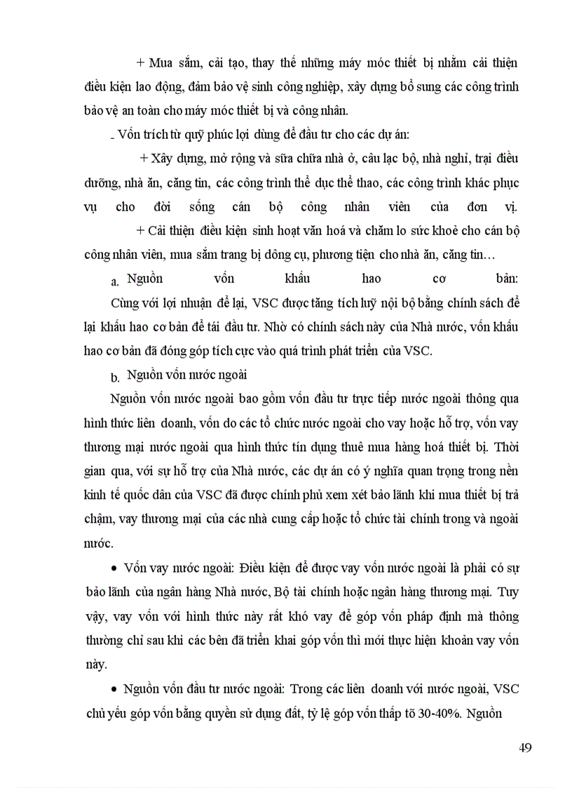 image for page Thực trạng huy động và sử dụng vốn ở Tổng Công ty Thép Việt Nam