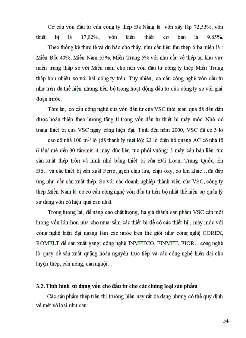 image for page Thực trạng huy động và sử dụng vốn ở Tổng Công ty Thép Việt Nam