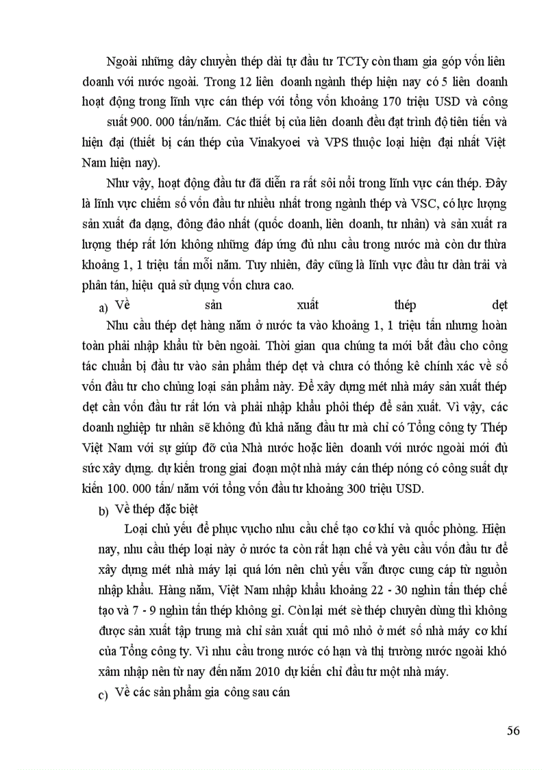 image for page Thực trạng huy động và sử dụng vốn ở Tổng Công ty Thép Việt Nam