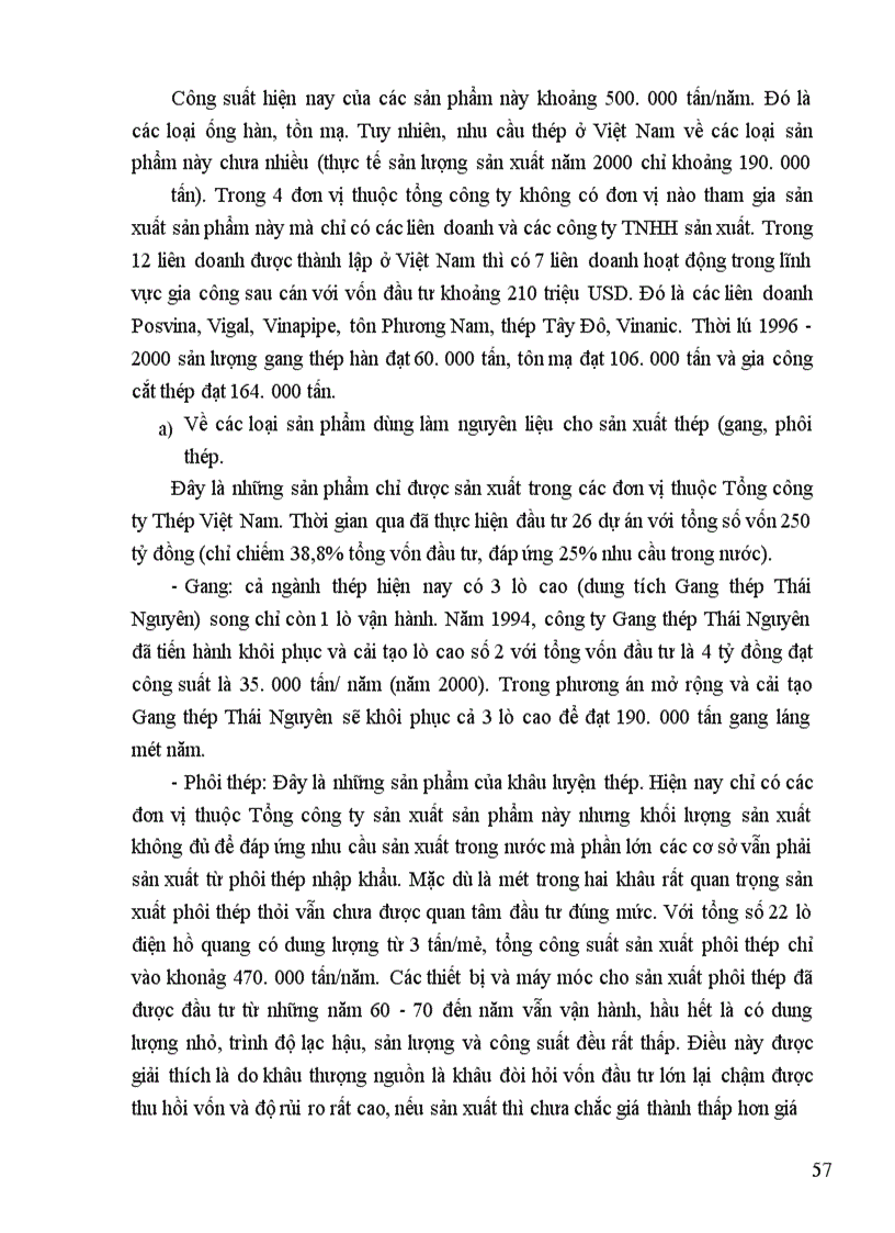 image for page Thực trạng huy động và sử dụng vốn ở Tổng Công ty Thép Việt Nam