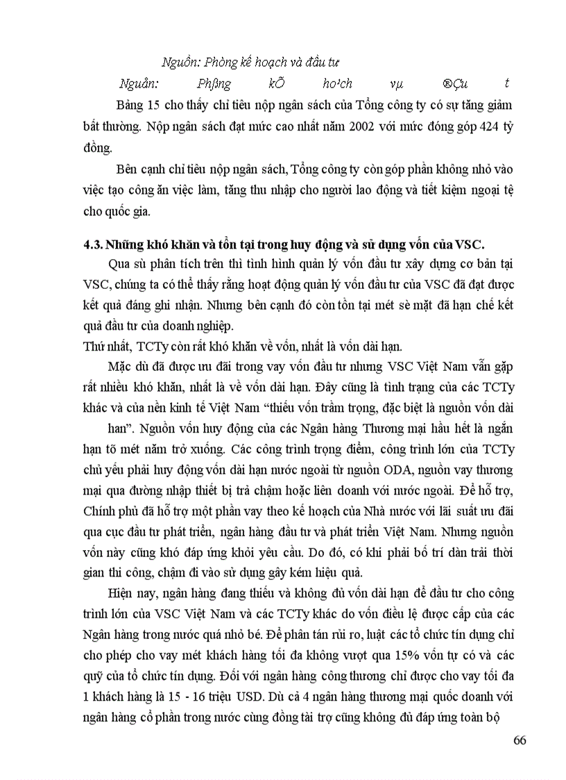 image for page Thực trạng huy động và sử dụng vốn ở Tổng Công ty Thép Việt Nam