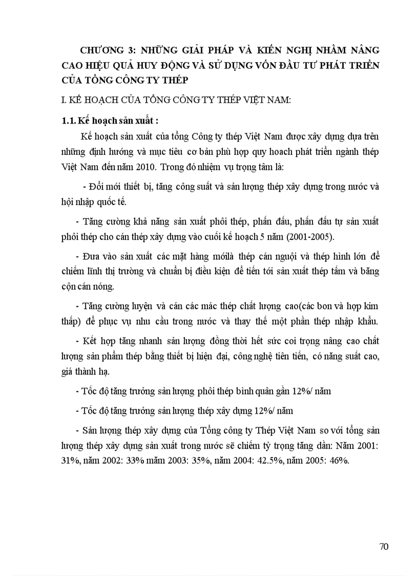 image for page Thực trạng huy động và sử dụng vốn ở Tổng Công ty Thép Việt Nam