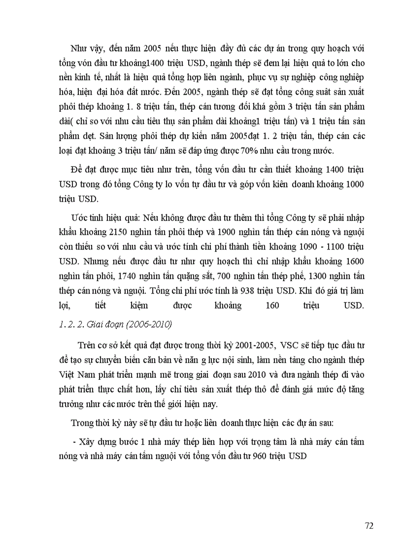 image for page Thực trạng huy động và sử dụng vốn ở Tổng Công ty Thép Việt Nam