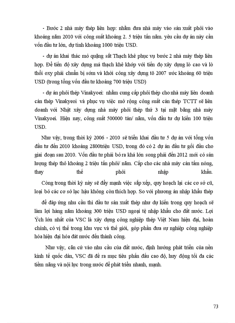 image for page Thực trạng huy động và sử dụng vốn ở Tổng Công ty Thép Việt Nam